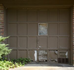 how to replace garage door panels